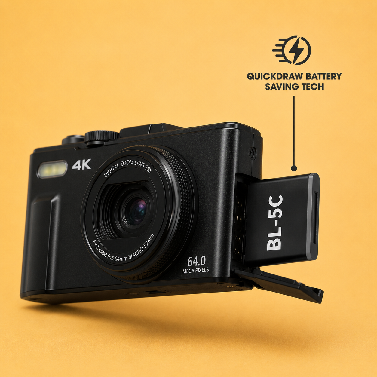 RetroShot™ 4K Camera