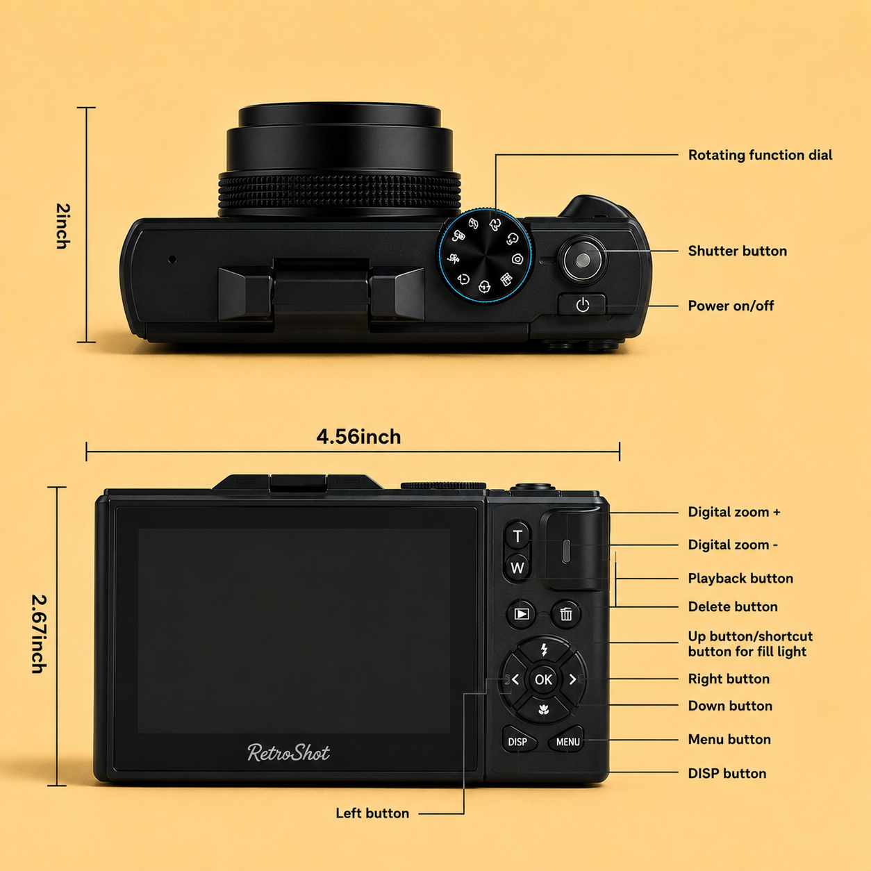 RetroShot™ 4K Camera